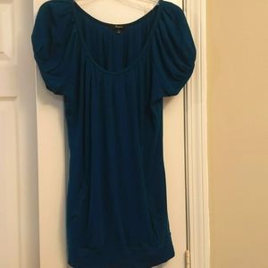Express tunic length shirt